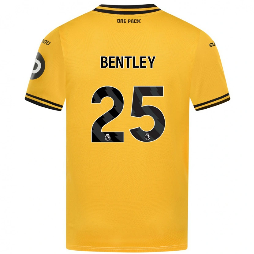 Danxen Herren Daniel Bentley #25 Gelb Heimtrikot Trikot 2024/25 T-Shirt