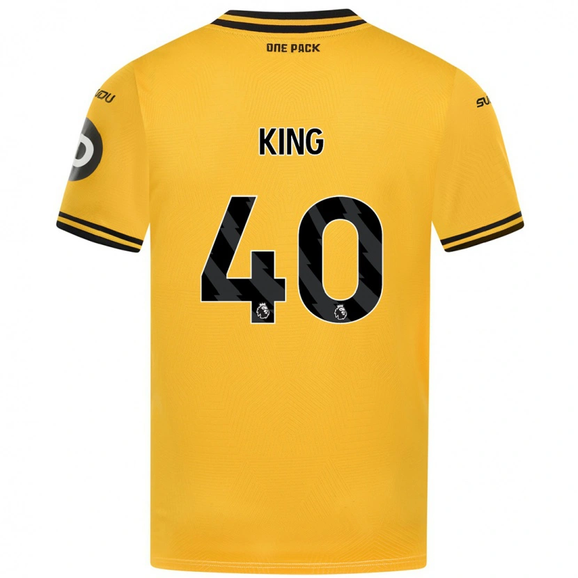 Danxen Herren Tom King #40 Gelb Heimtrikot Trikot 2024/25 T-Shirt