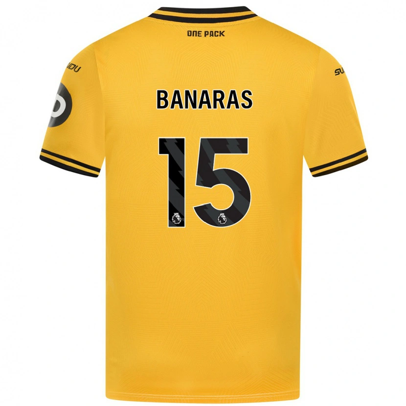 Danxen Herren Layla Banaras #15 Gelb Heimtrikot Trikot 2024/25 T-Shirt