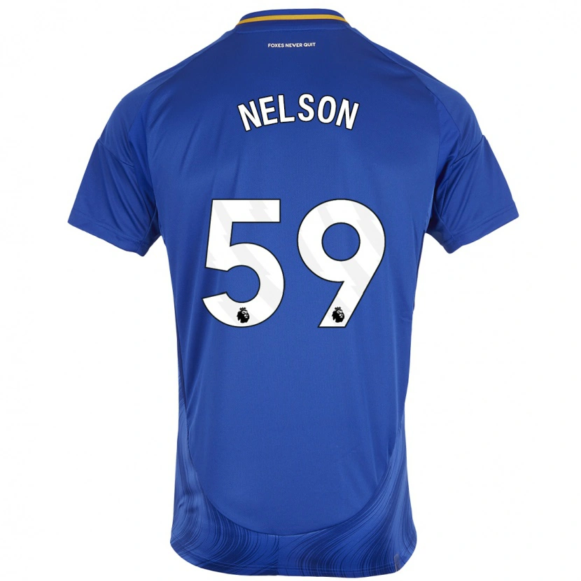 Danxen Herren Ronny Nelson #59 Blau Weiß Heimtrikot Trikot 2024/25 T-Shirt