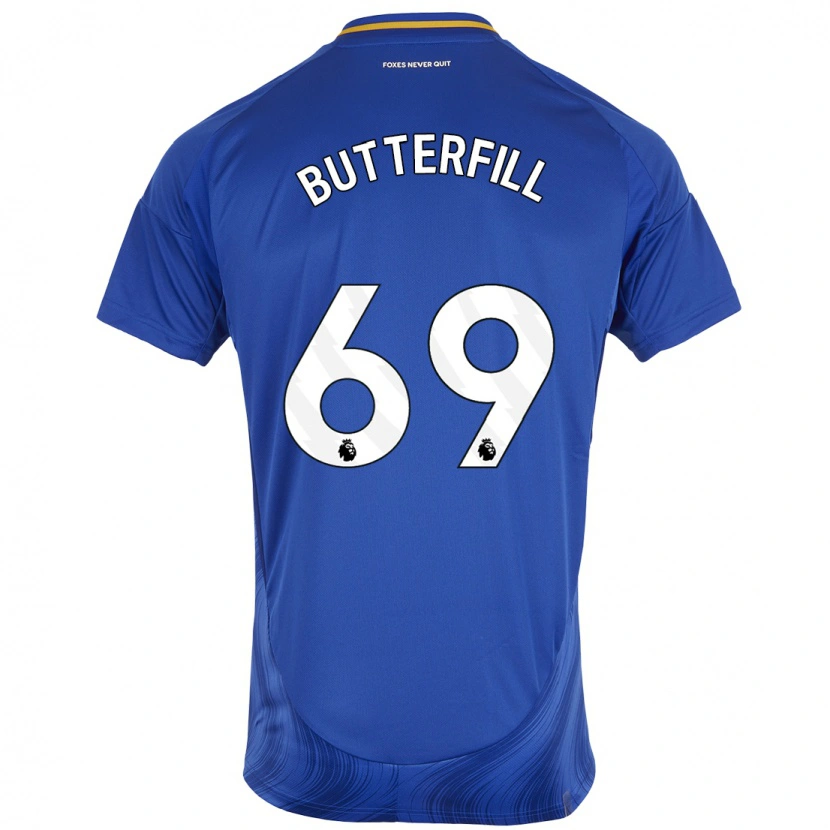 Danxen Herren Jack Butterfill #69 Blau Weiß Heimtrikot Trikot 2024/25 T-Shirt