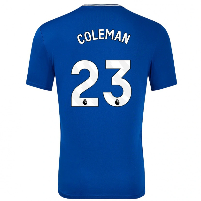 Danxen Herren Séamus Coleman #23 Blau Mit Heimtrikot Trikot 2024/25 T-Shirt