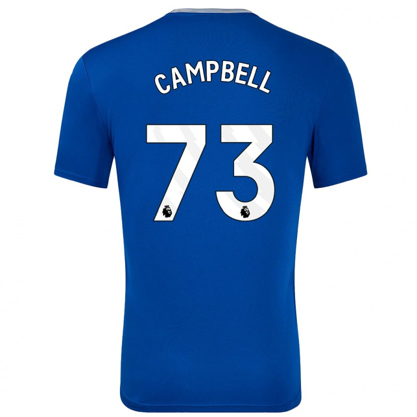 Danxen Herren Elijah Campbell #73 Blau Mit Heimtrikot Trikot 2024/25 T-Shirt