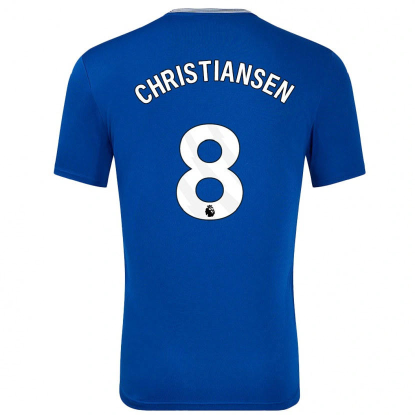 Danxen Herren Izzy Christiansen #8 Blau Mit Heimtrikot Trikot 2024/25 T-Shirt