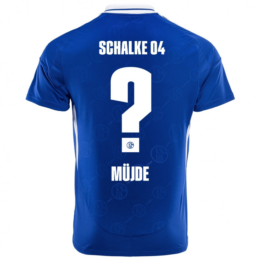 Danxen Herren Semih Müjde #0 Königsblau Heimtrikot Trikot 2024/25 T-Shirt