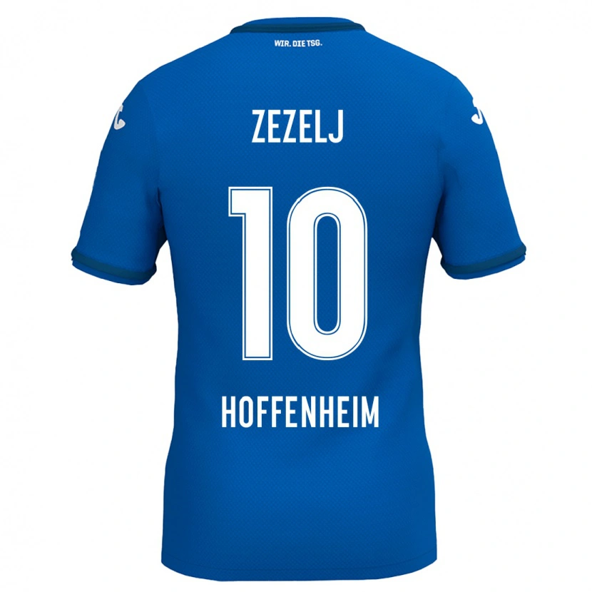 Danxen Herren Neno Zezelj #10 Königsblau Heimtrikot Trikot 2024/25 T-Shirt