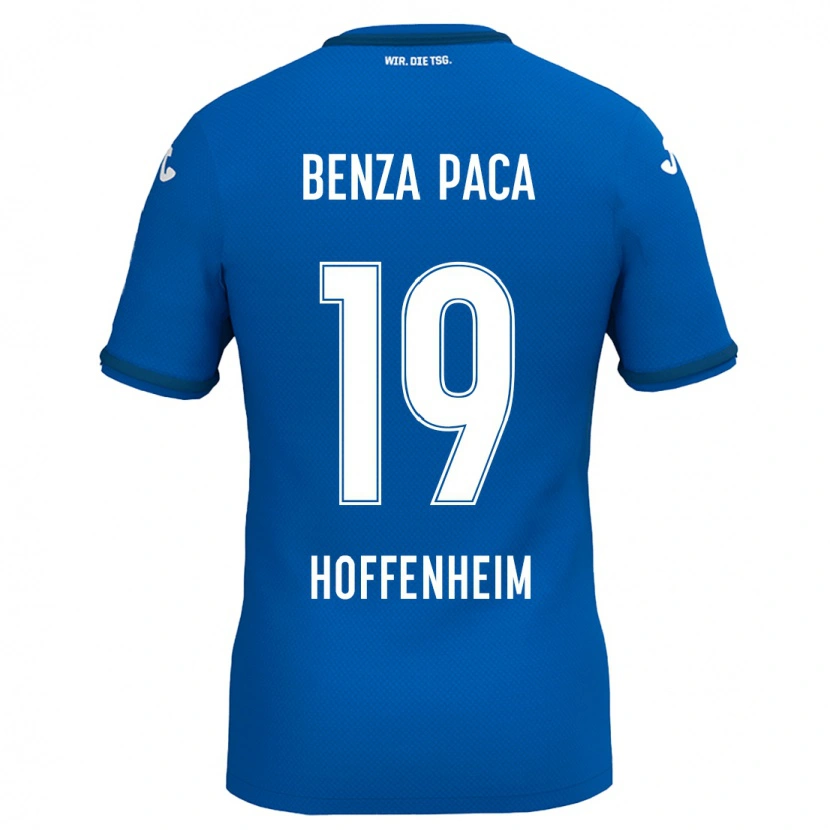 Danxen Herren Lynes Benza Paca #19 Königsblau Heimtrikot Trikot 2024/25 T-Shirt