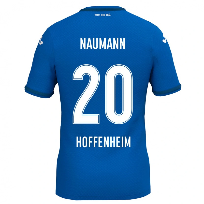 Danxen Herren Maxim Naumann #20 Königsblau Heimtrikot Trikot 2024/25 T-Shirt