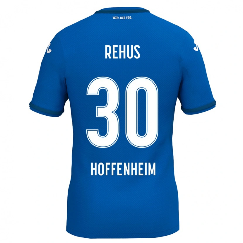 Danxen Herren Milan Rehus #30 Königsblau Heimtrikot Trikot 2024/25 T-Shirt