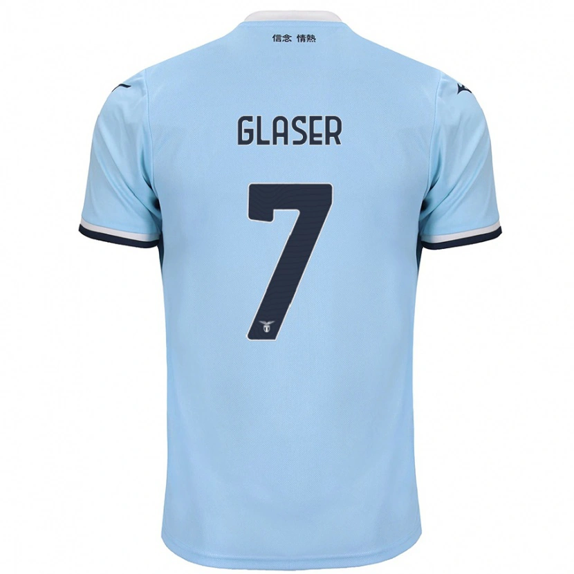 Danxen Herren Julia Glaser #7 Blau Heimtrikot Trikot 2024/25 T-Shirt