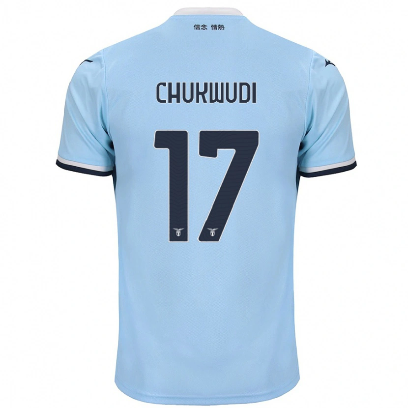 Danxen Herren Ogonna Chukwudi #17 Blau Heimtrikot Trikot 2024/25 T-Shirt