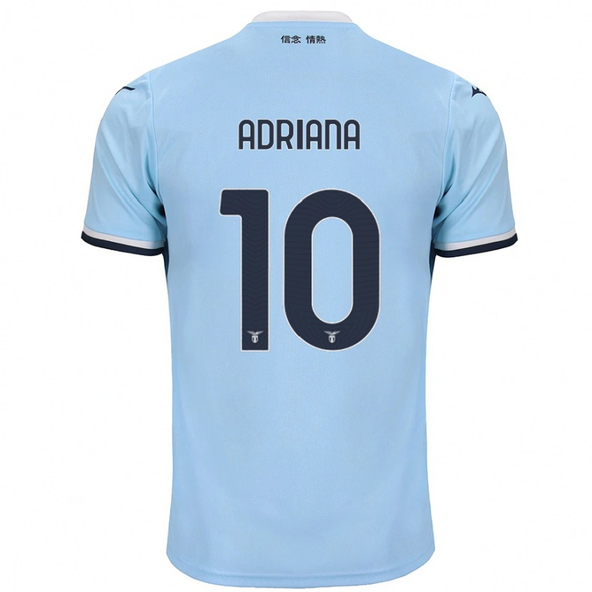 Danxen Herren Adriana Martín Santamaría #10 Blau Heimtrikot Trikot 2024/25 T-Shirt