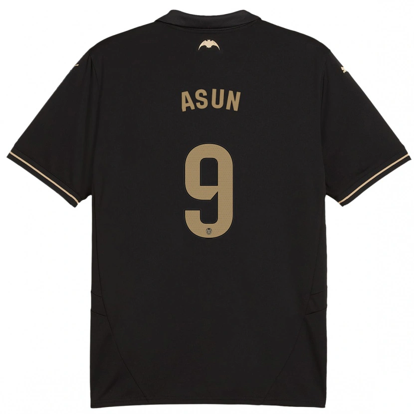 Danxen Herren Asun #9 Schwarz Auswärtstrikot Trikot 2024/25 T-Shirt