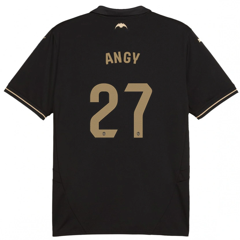 Danxen Herren Angy #27 Schwarz Auswärtstrikot Trikot 2024/25 T-Shirt