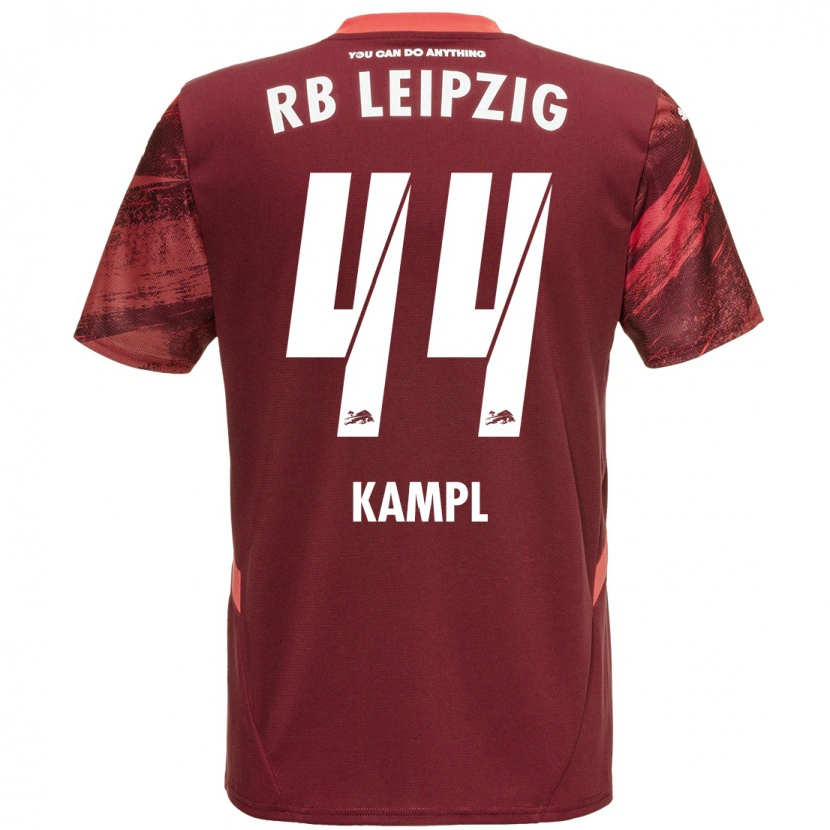 Danxen Herren Kevin Kampl #44 Burgunderrot Auswärtstrikot Trikot 2024/25 T-Shirt