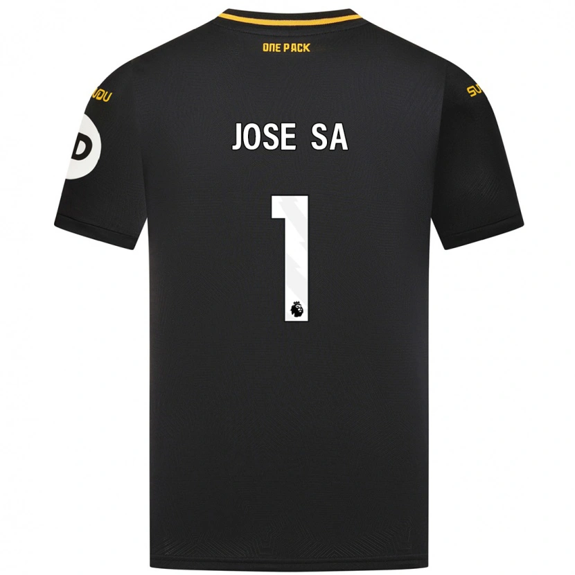 Danxen Herren José Sá #1 Schwarz Auswärtstrikot Trikot 2024/25 T-Shirt