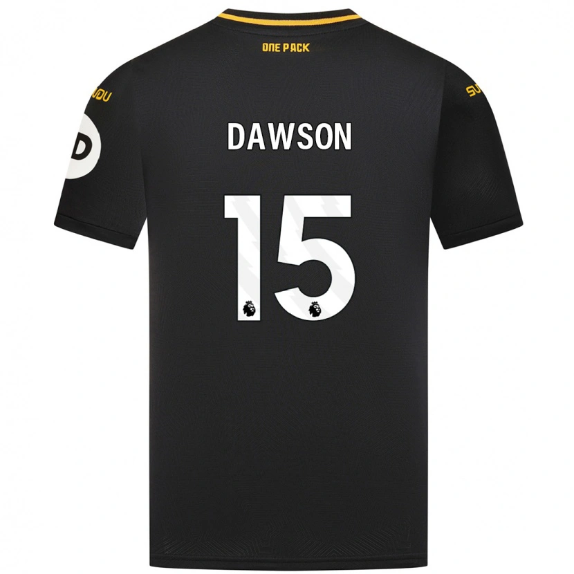 Danxen Herren Craig Dawson #15 Schwarz Auswärtstrikot Trikot 2024/25 T-Shirt