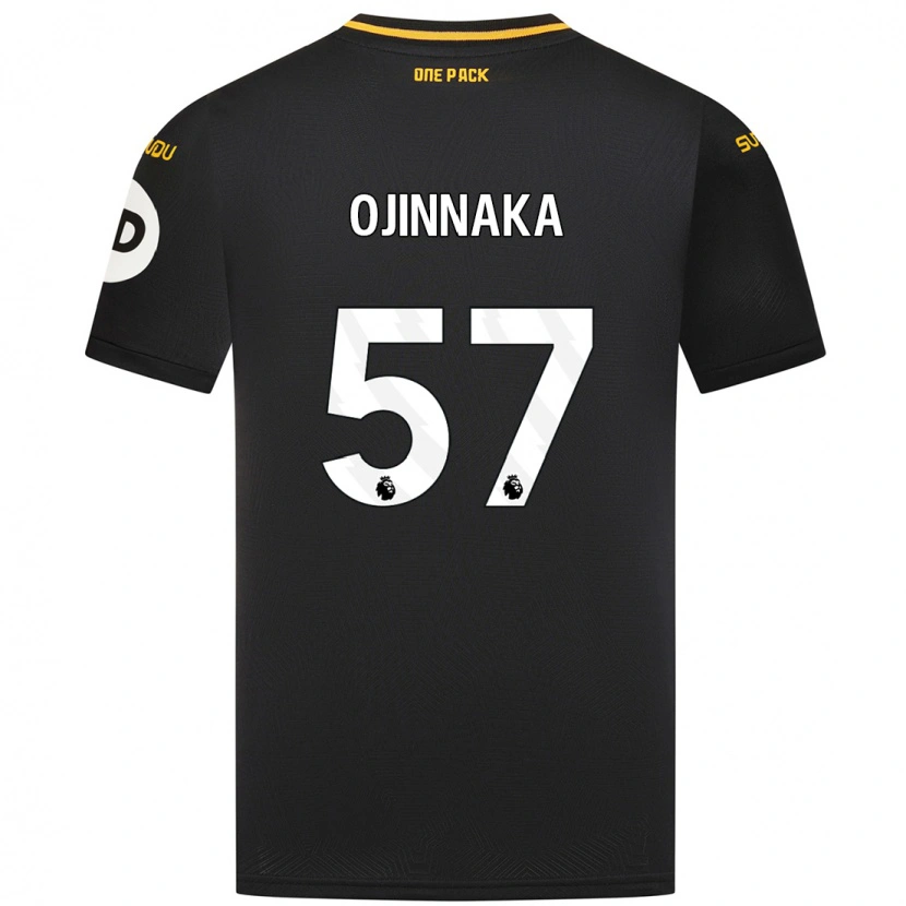 Danxen Herren Temple Ojinnaka #57 Schwarz Auswärtstrikot Trikot 2024/25 T-Shirt