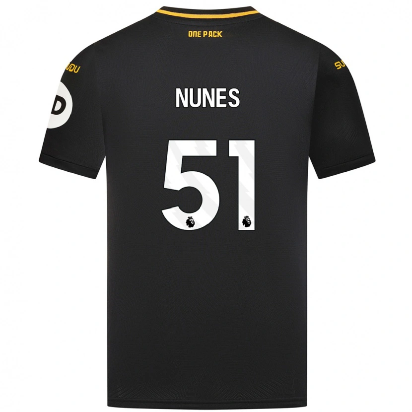 Danxen Herren Grazi Nunes #51 Schwarz Auswärtstrikot Trikot 2024/25 T-Shirt