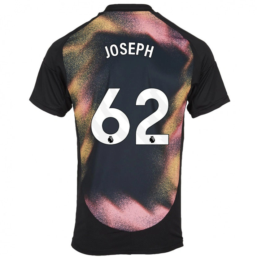 Danxen Herren Jayden Joseph #62 Schwarz Weiß Auswärtstrikot Trikot 2024/25 T-Shirt