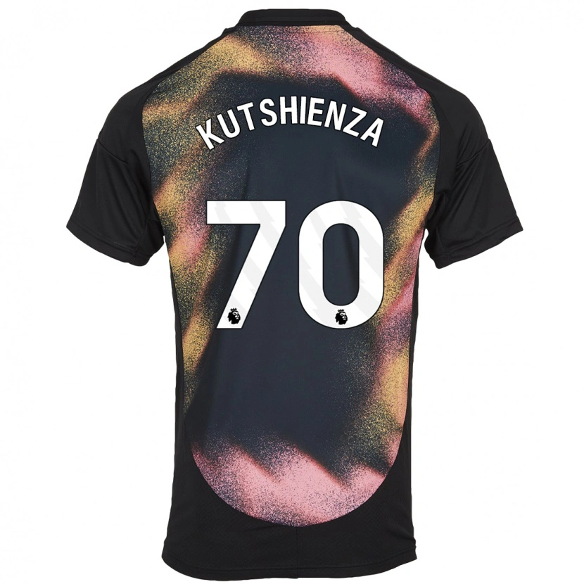 Danxen Herren Jesper Kutshienza #70 Schwarz Weiß Auswärtstrikot Trikot 2024/25 T-Shirt