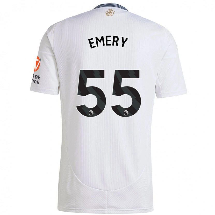 Danxen Herren Lander Emery #55 Weiß Auswärtstrikot Trikot 2024/25 T-Shirt