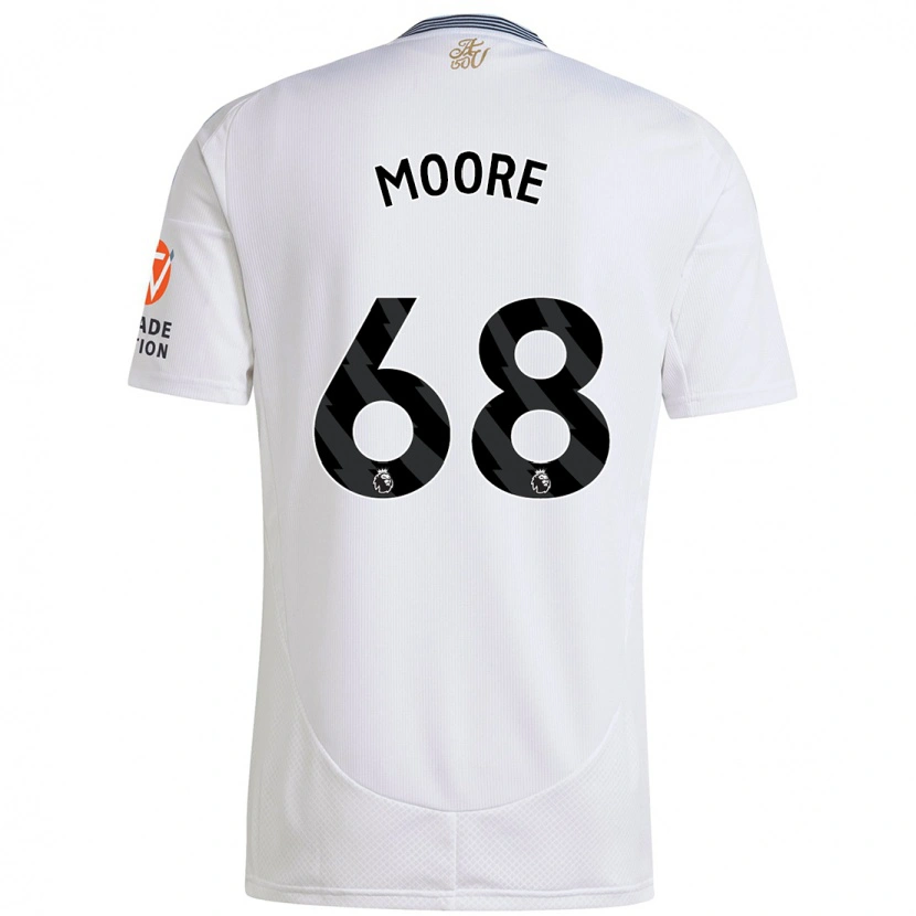 Danxen Herren Kobei Moore #68 Weiß Auswärtstrikot Trikot 2024/25 T-Shirt