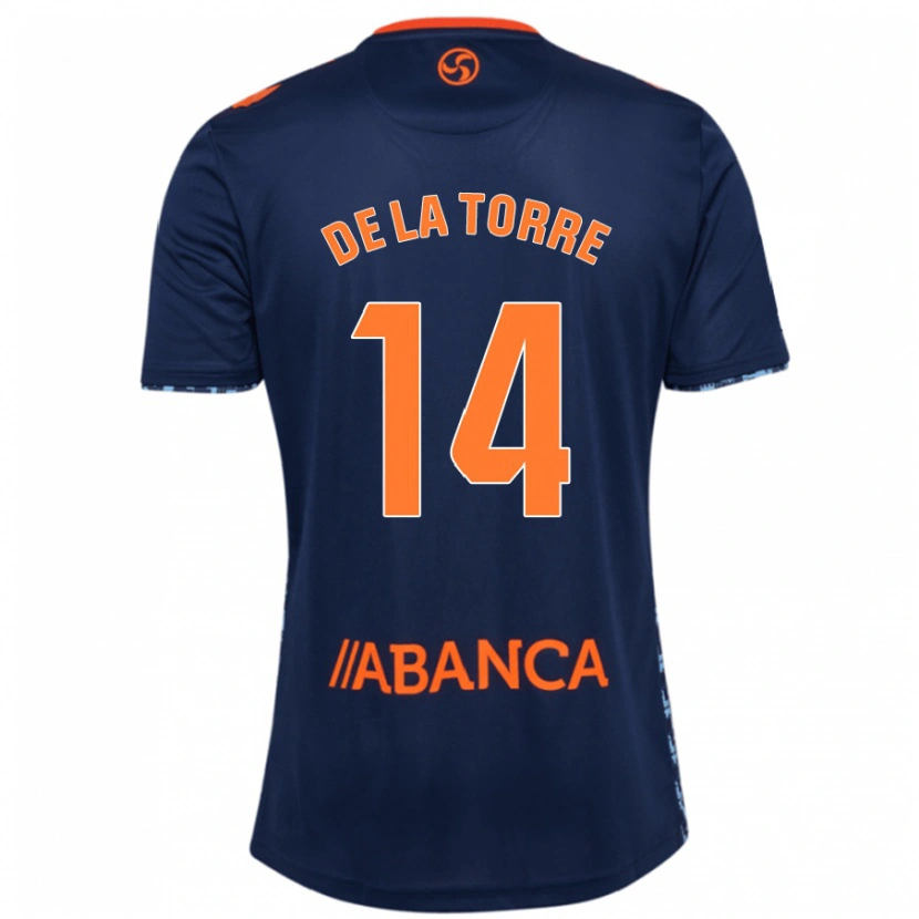 Danxen Herren Luca De La Torre #14 Marineblau Auswärtstrikot Trikot 2024/25 T-Shirt