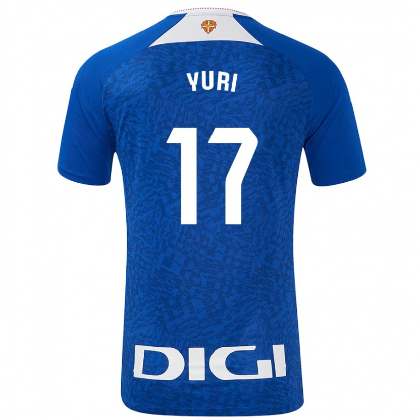 Danxen Herren Yuri Berchiche #17 Königsblau Auswärtstrikot Trikot 2024/25 T-Shirt