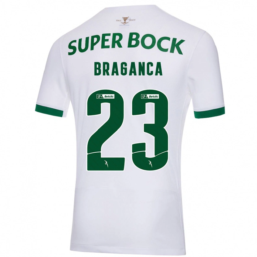 Danxen Herren Daniel Bragança #23 Weiß Grün Auswärtstrikot Trikot 2024/25 T-Shirt