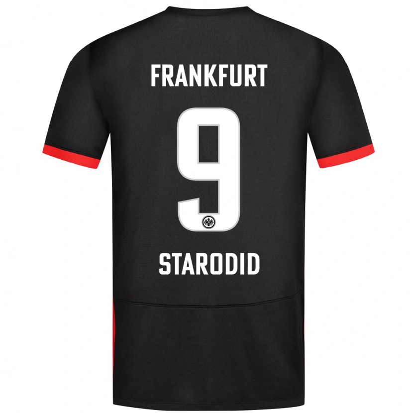 Danxen Herren Daniel Starodid #9 Schwarz Auswärtstrikot Trikot 2024/25 T-Shirt