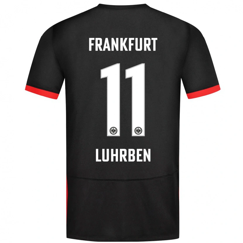 Danxen Herren Nina Lührßen #11 Schwarz Auswärtstrikot Trikot 2024/25 T-Shirt