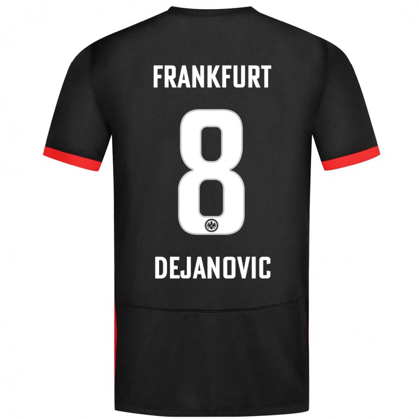 Danxen Herren Daniel Dejanovic #8 Schwarz Auswärtstrikot Trikot 2024/25 T-Shirt