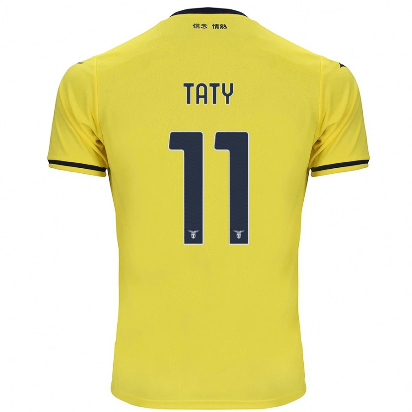 Danxen Herren Taty Castellanos #11 Gelb Auswärtstrikot Trikot 2024/25 T-Shirt