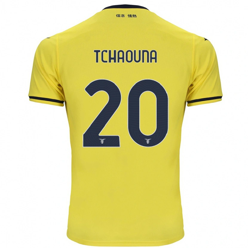 Danxen Herren Loum Tchaouna #20 Gelb Auswärtstrikot Trikot 2024/25 T-Shirt