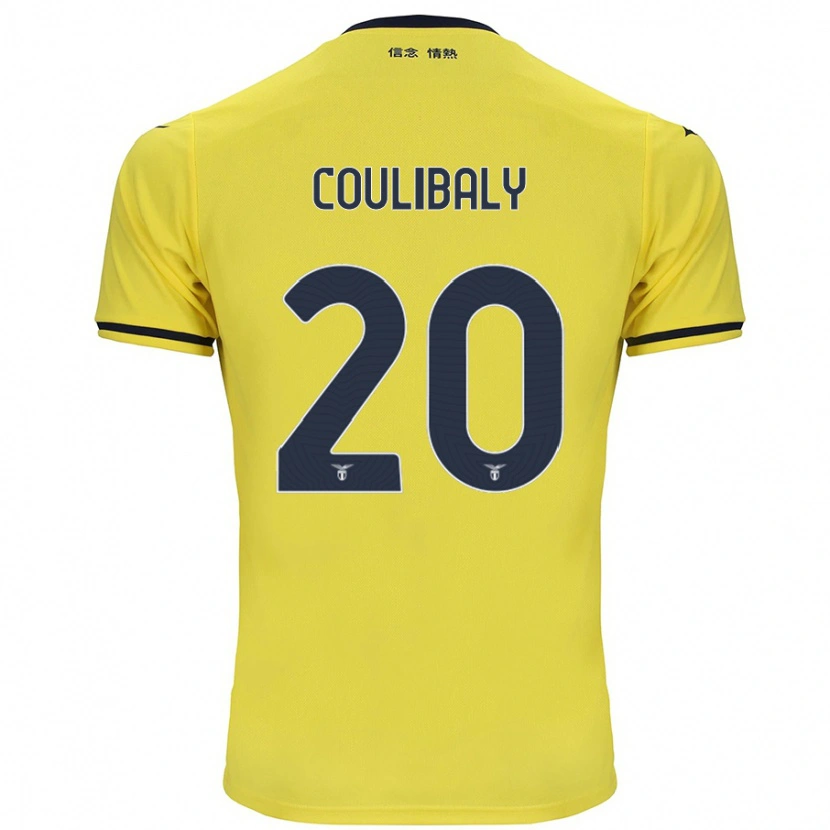 Danxen Herren Larsson Coulibaly #20 Gelb Auswärtstrikot Trikot 2024/25 T-Shirt