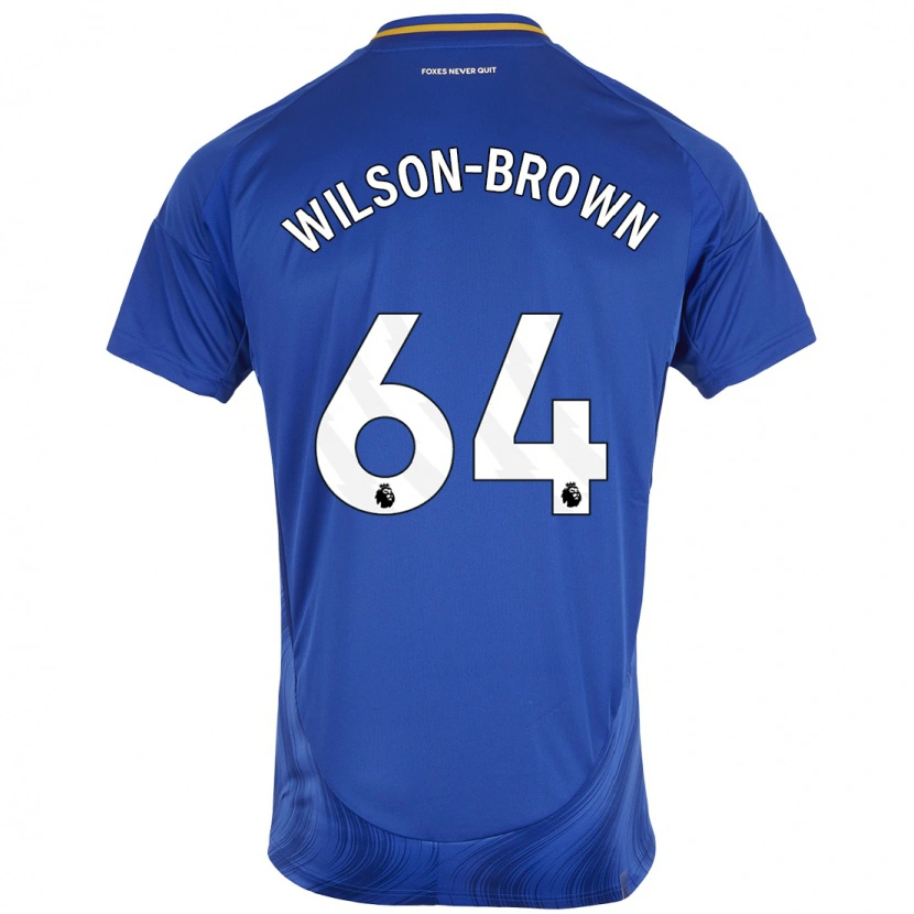 Danxen Damen Tom Wilson-Brown #64 Blau Weiß Heimtrikot Trikot 2024/25 T-Shirt