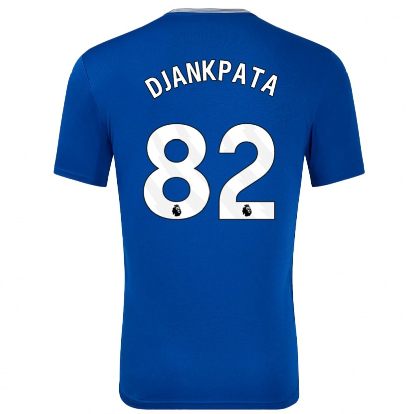 Danxen Damen Halid Djankpata #82 Blau Mit Heimtrikot Trikot 2024/25 T-Shirt