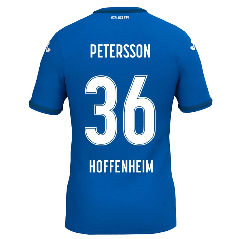 Danxen Damen Lúkas Petersson #36 Königsblau Heimtrikot Trikot 2024/25 T-Shirt