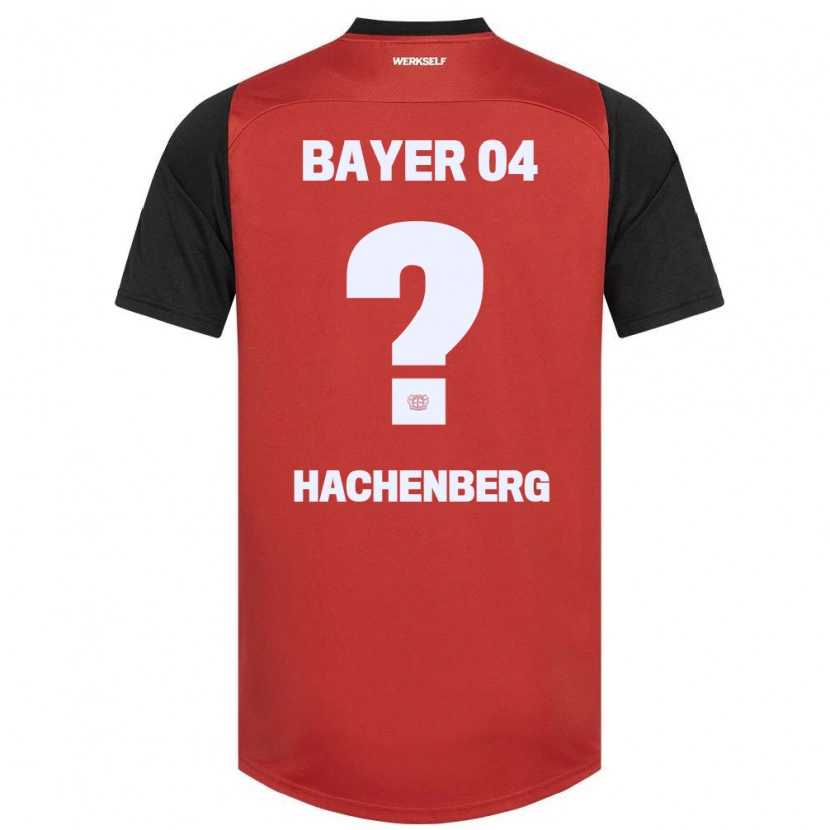 Danxen Damen Merlin Hachenberg #0 Rot Schwarz Heimtrikot Trikot 2024/25 T-Shirt