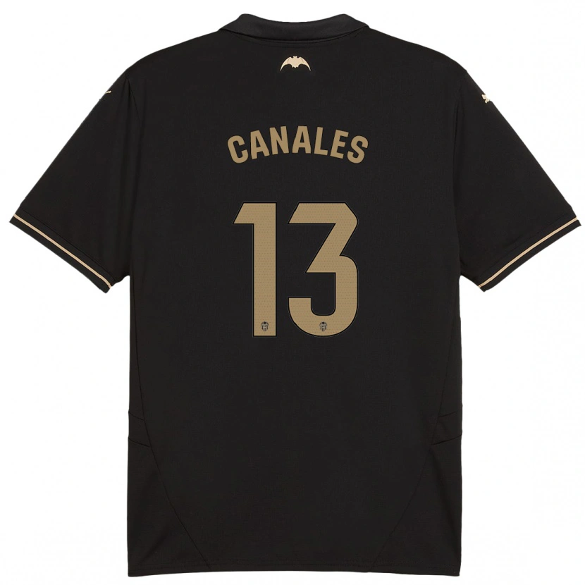 Danxen Damen Antonia Canales #13 Schwarz Auswärtstrikot Trikot 2024/25 T-Shirt