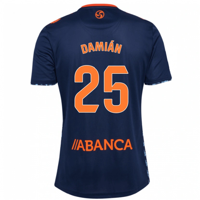 Danxen Damen Damián Rodríguez #25 Marineblau Auswärtstrikot Trikot 2024/25 T-Shirt