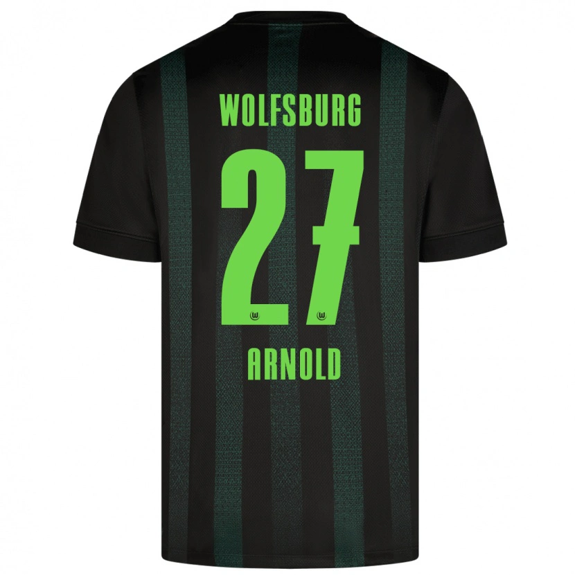 Danxen Damen Maximilian Arnold #27 Dunkelgrün Auswärtstrikot Trikot 2024/25 T-Shirt