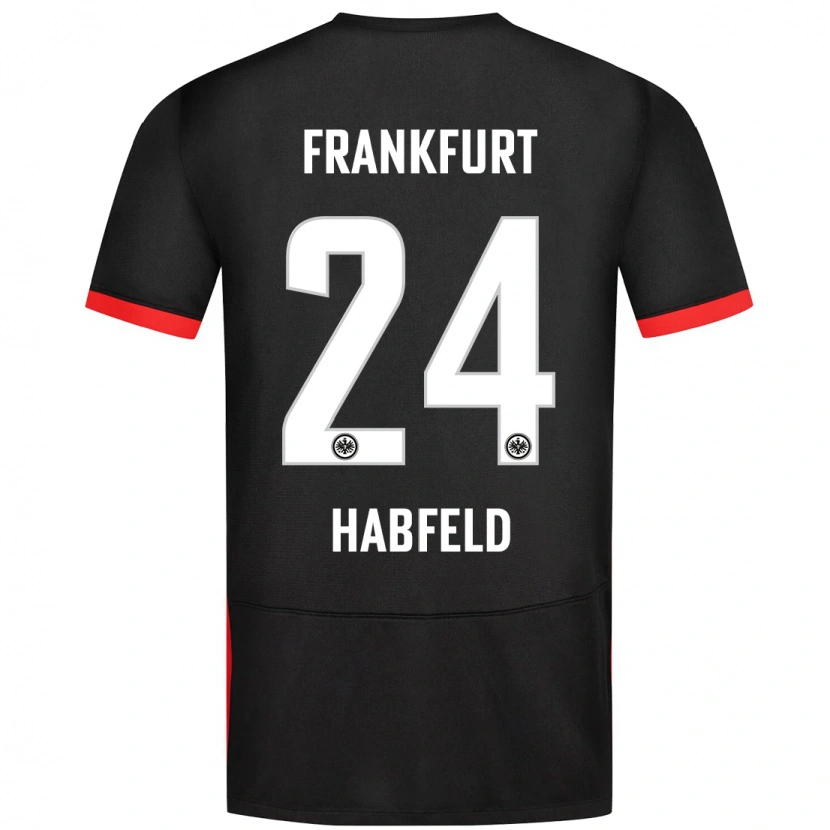 Danxen Damen Josef Haßfeld #24 Schwarz Auswärtstrikot Trikot 2024/25 T-Shirt