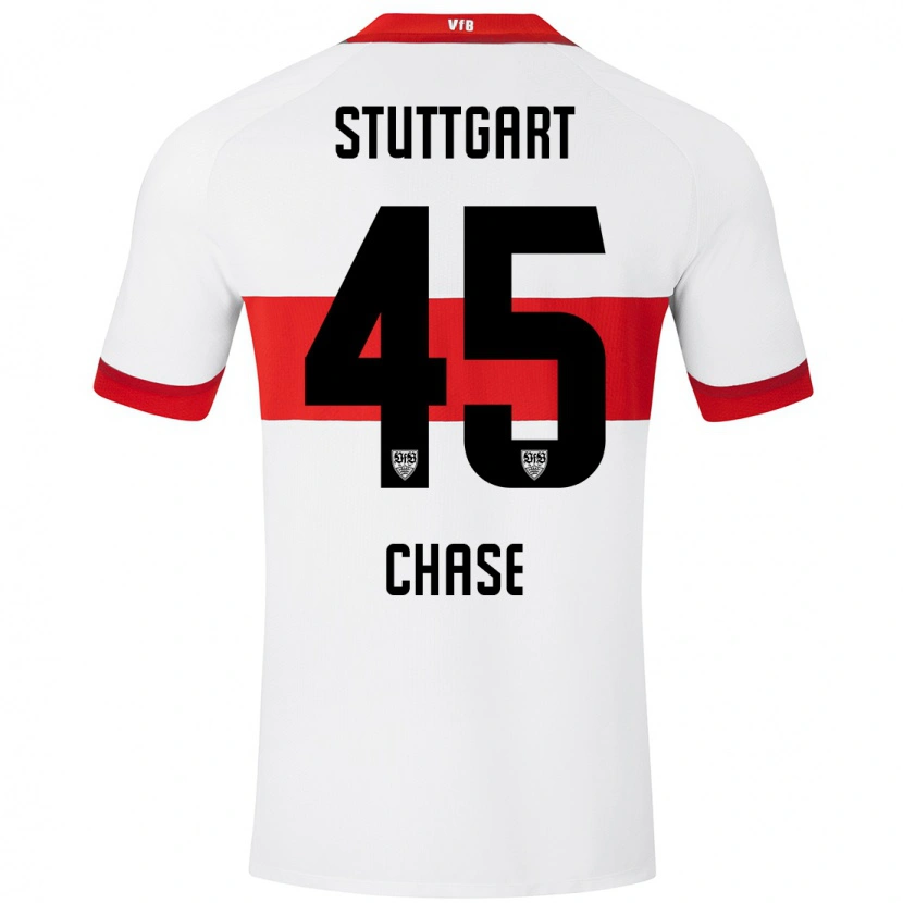 Danxen Kinder Anrie Chase #45 Weiß Rot Heimtrikot Trikot 2024/25 T-Shirt