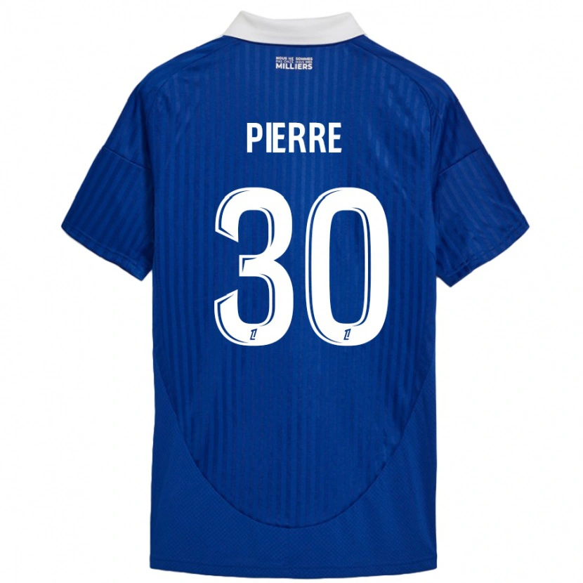 Danxen Kinder Alexandre Pierre #30 Blau Weiß Heimtrikot Trikot 2024/25 T-Shirt