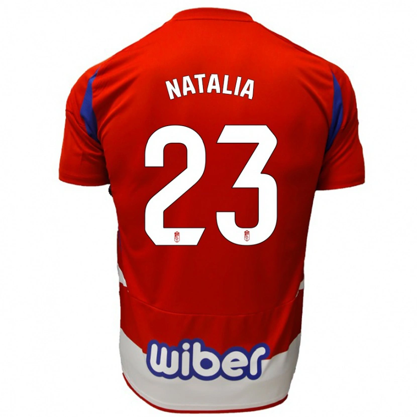 Danxen Kinder Natalia #23 Rot Weiß Blau Heimtrikot Trikot 2024/25 T-Shirt