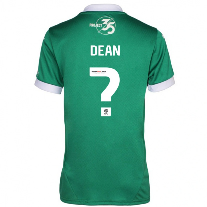 Danxen Kinder Oscar Dean #0 Grün Weiß Heimtrikot Trikot 2024/25 T-Shirt