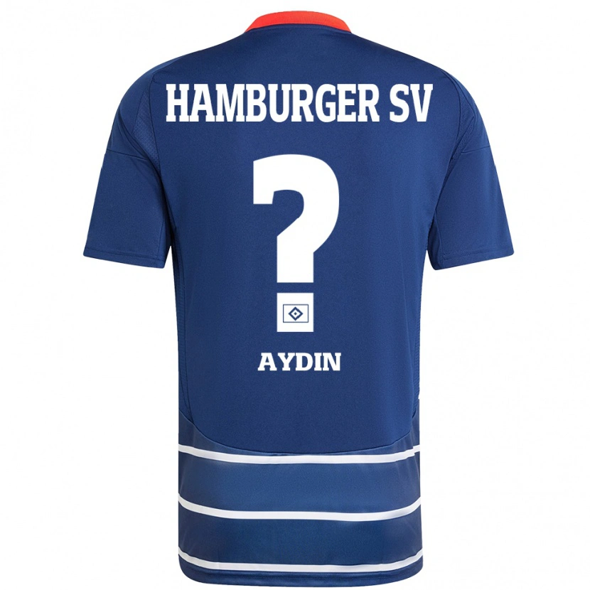 Danxen Kinder Emre Aydin #0 Dunkelblau Auswärtstrikot Trikot 2024/25 T-Shirt