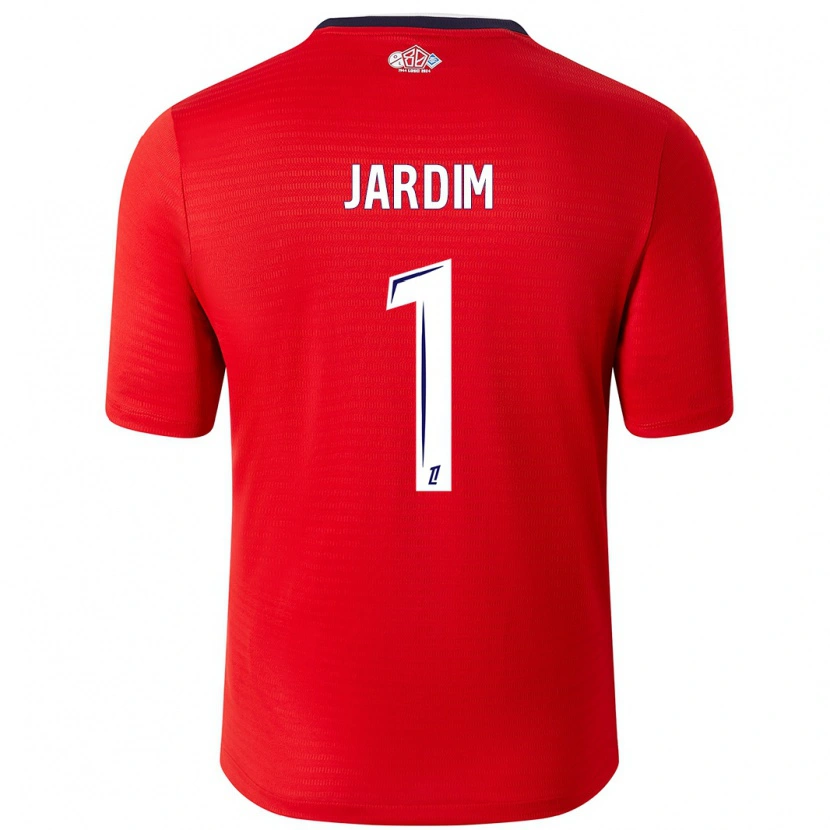 Danxen Herren Leo Jardim #1 Rot Weiß Heimtrikot Trikot 2024/25 T-Shirt